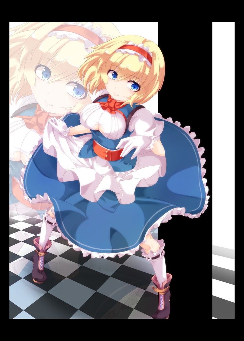 alice margatroid (touhou) drawn by meracle