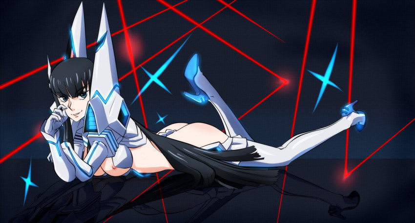 kiryuuin satsuki and junketsu (kill la kill) drawn by genya_(genya67)