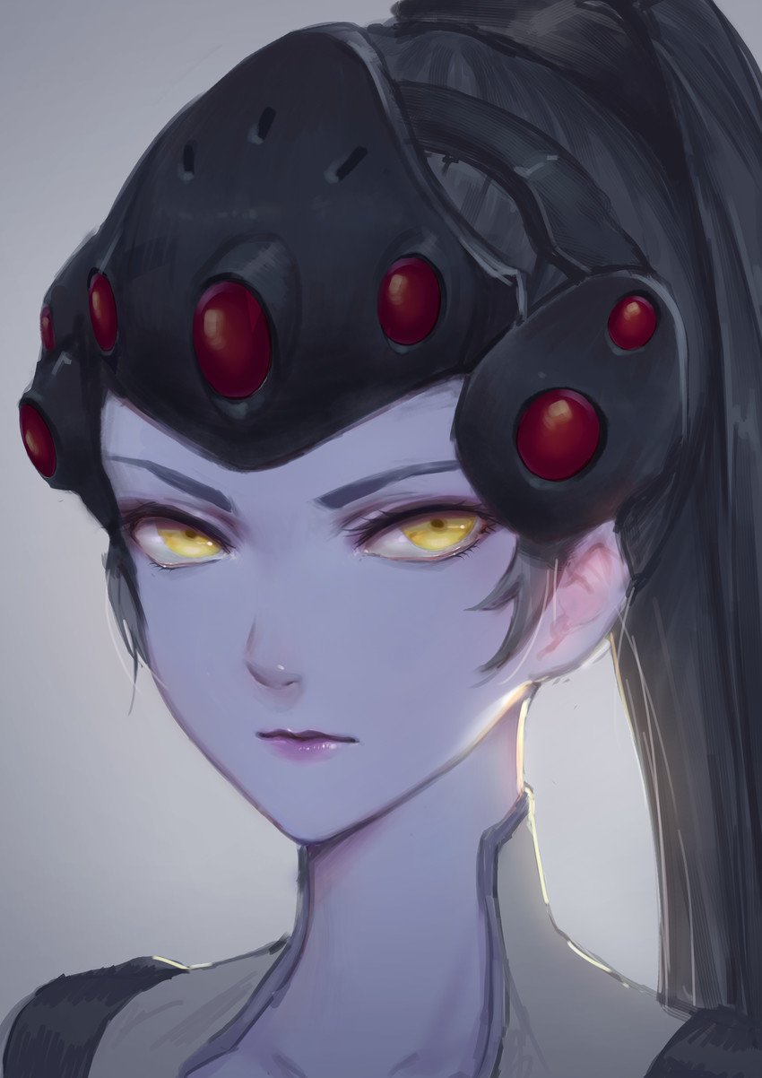widowmaker (overwatch and 1 more) drawn by mosquito_coils
