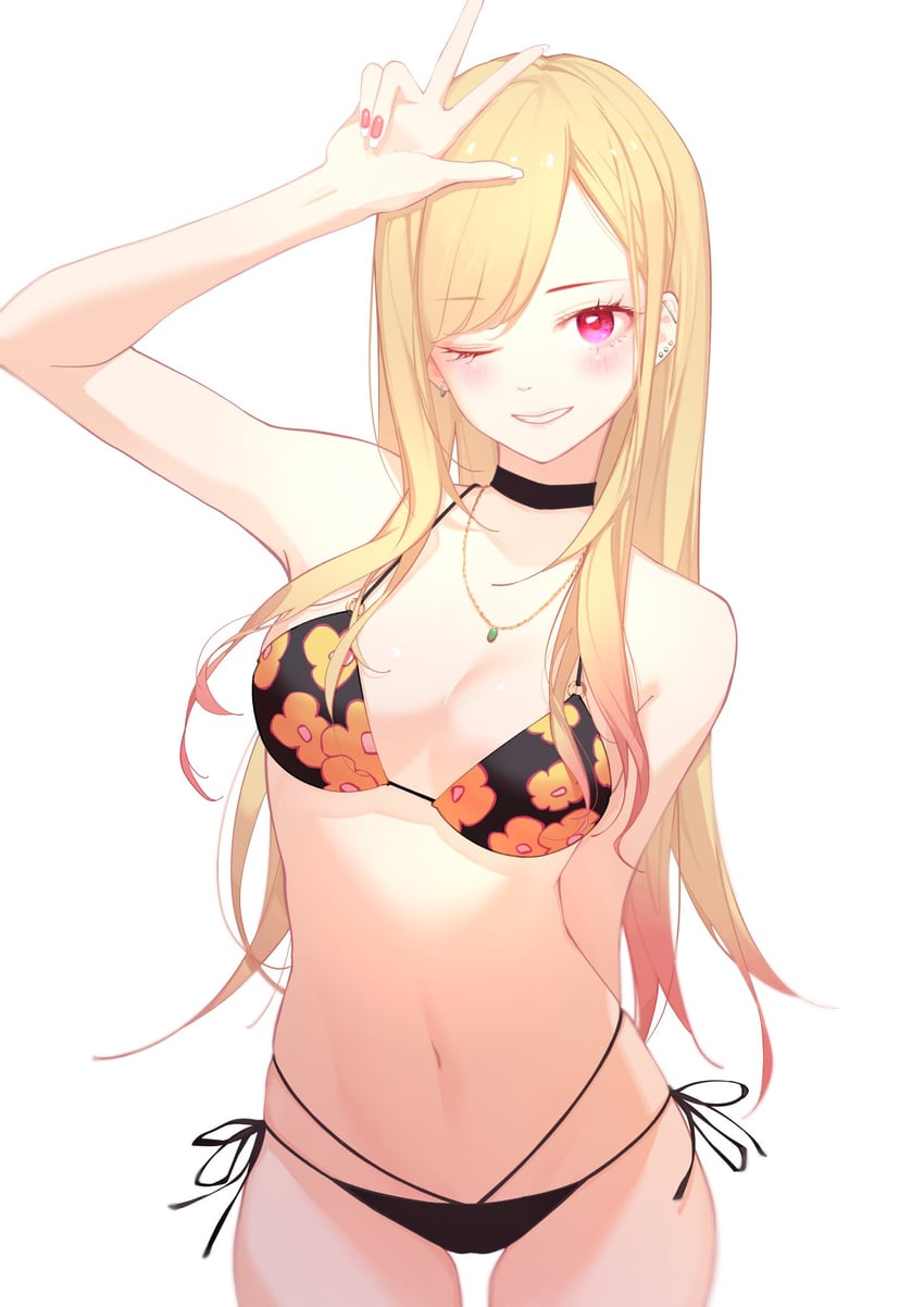 kitagawa marin (sono bisque doll wa koi wo suru) drawn by pisu
