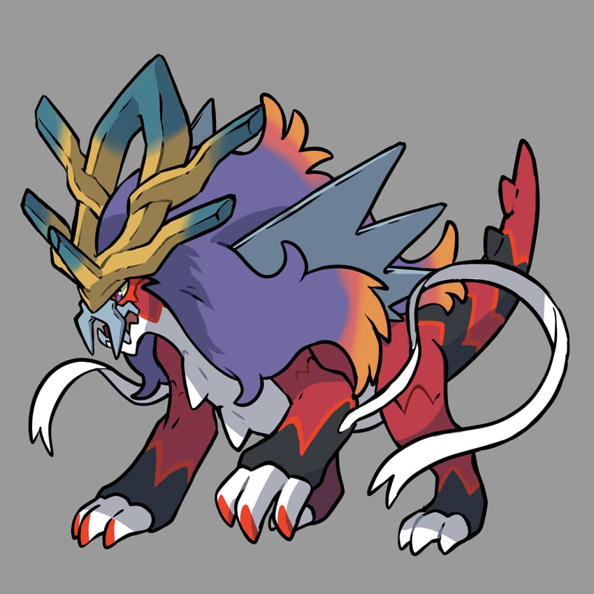 suicune, raikou, and entei (original and 1 more) drawn by rgreywind