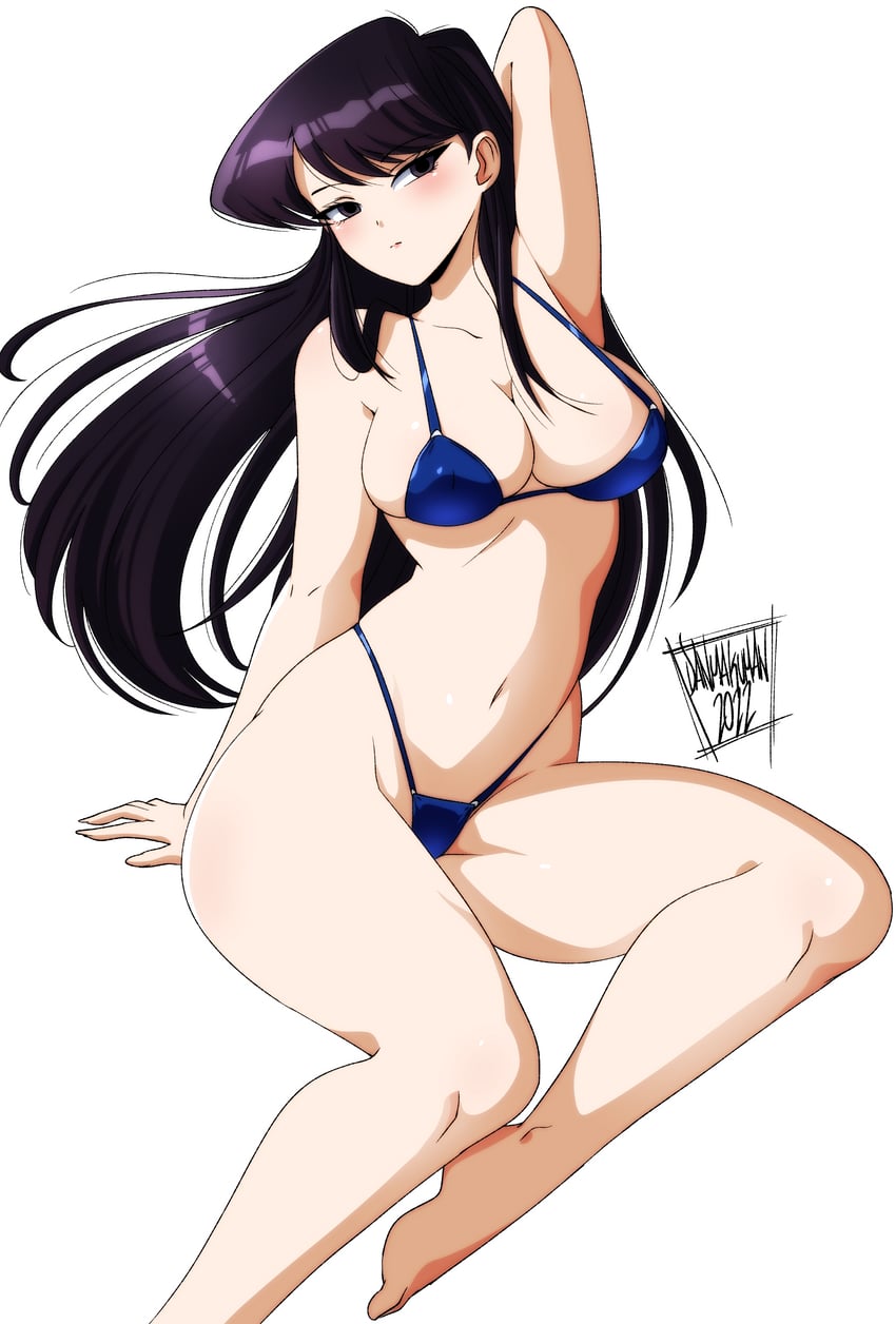 komi shouko (komi-san wa komyushou desu) drawn by danmakuman