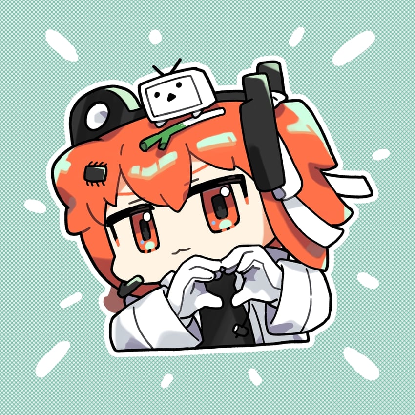 adachi rei and terebi-chan (utau and 2 more) drawn by reakaki