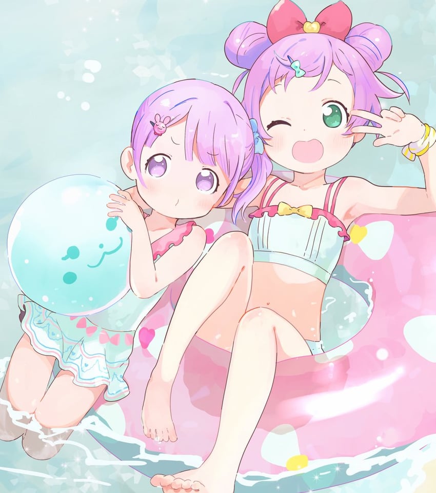 manaka laala and manaka non (pretty series and 1 more) drawn by machico_maki