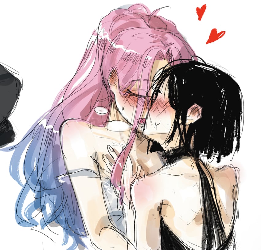 sua and mizi (alien stage) drawn by hawk_till