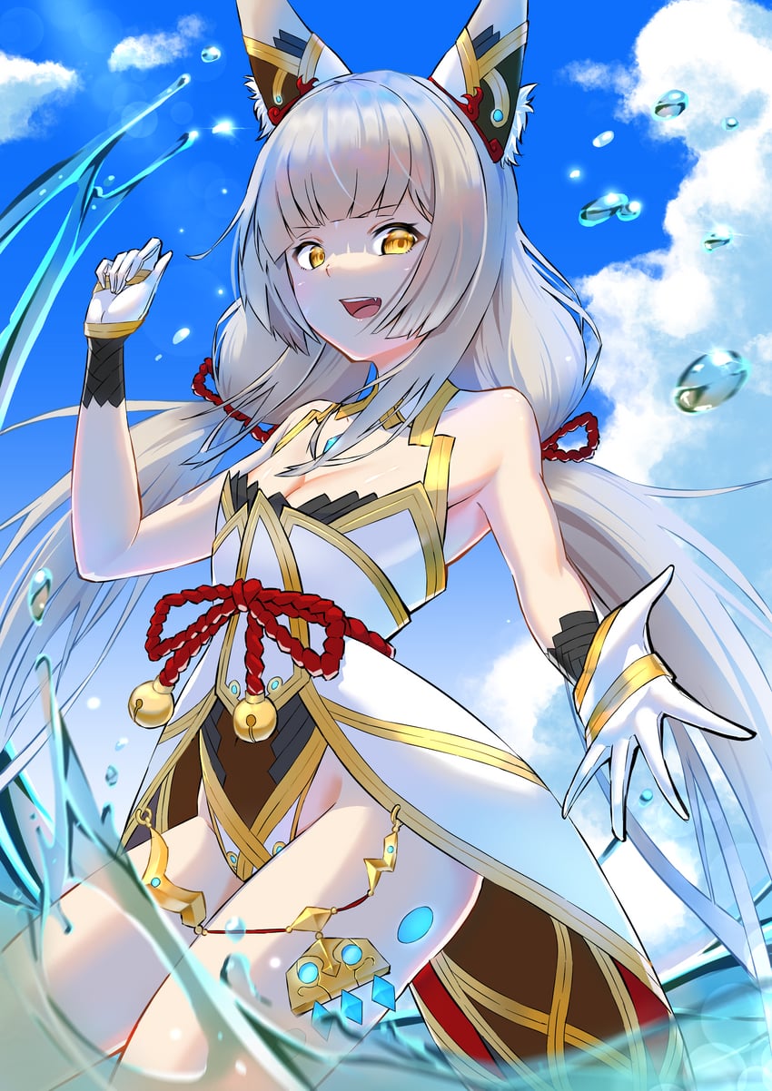 nia (xenoblade chronicles and 1 more) drawn by doromizu_(d0r0118)