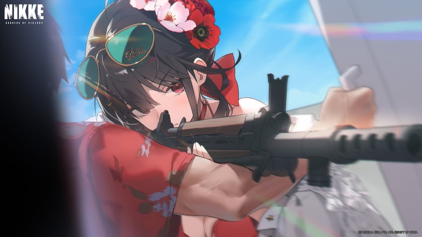 commander and sakura (goddess of victory: nikke)