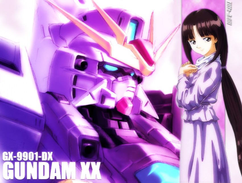tiffa adill and gundam double x (gundam and 1 more)