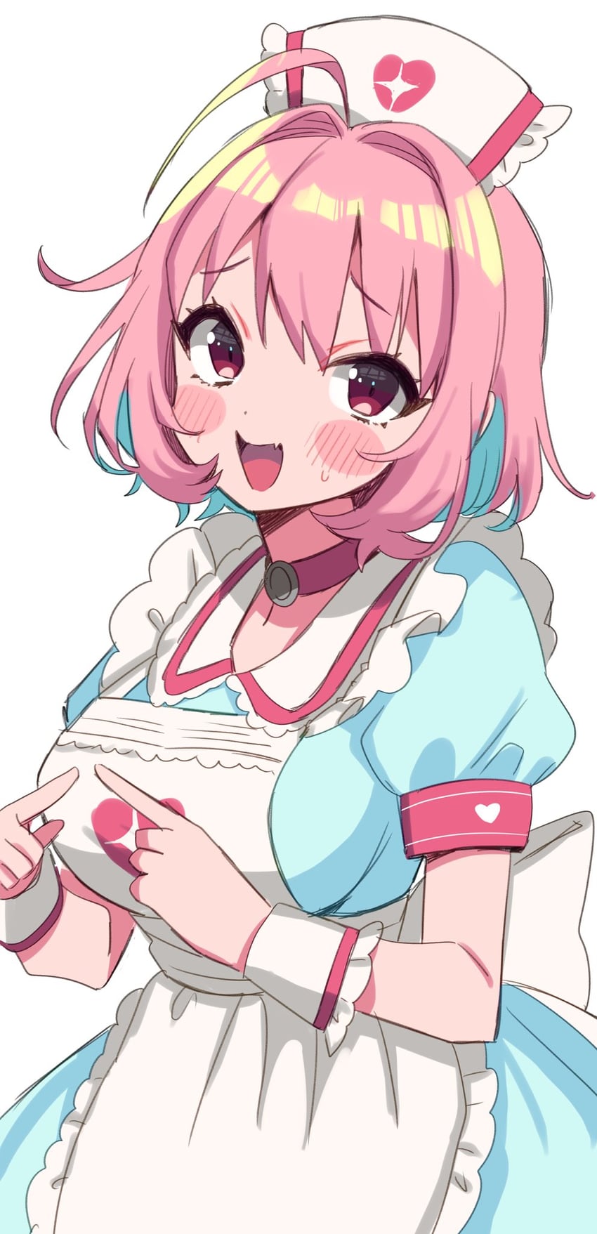 yumemi riamu (idolmaster and 2 more) drawn by sukoyaka_(100hituzi)