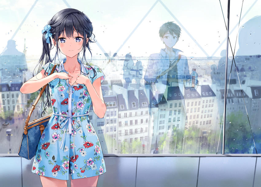 adagaki aki and makabe masamune (masamune-kun no revenge) drawn by tiv