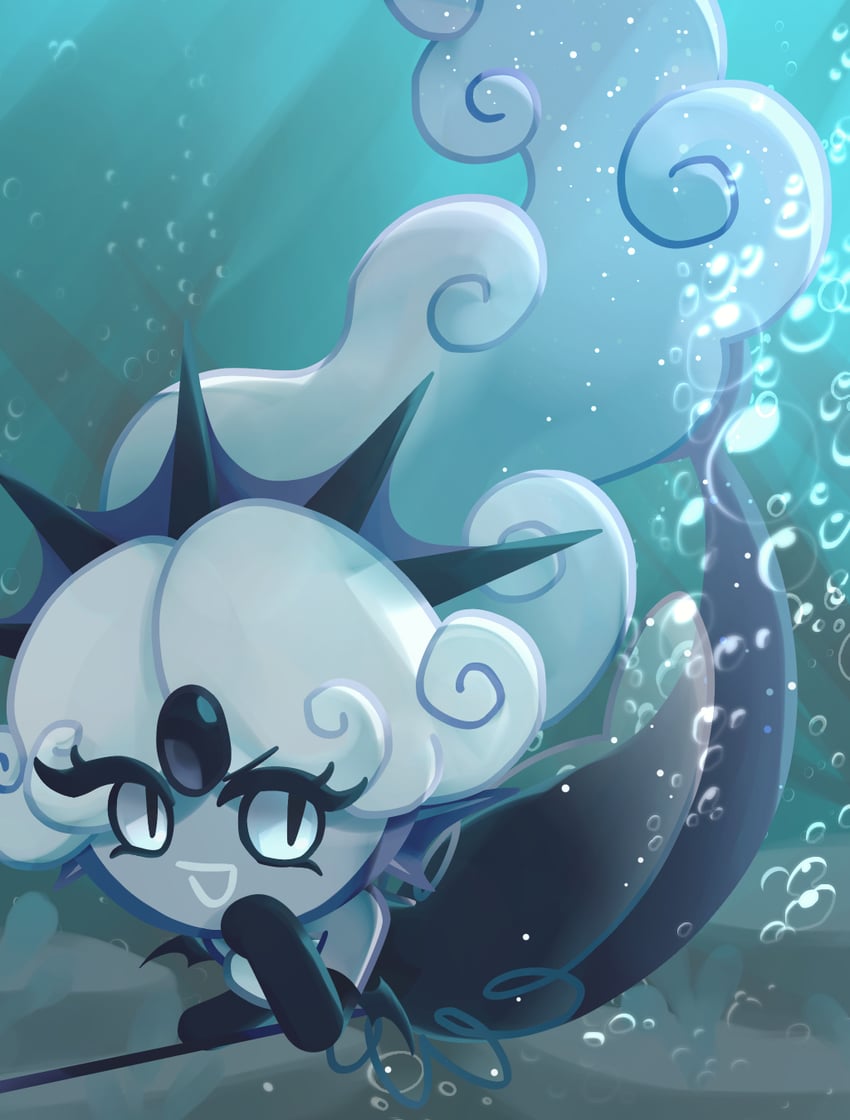 black pearl cookie (cookie run and 1 more) drawn by b4c5ce