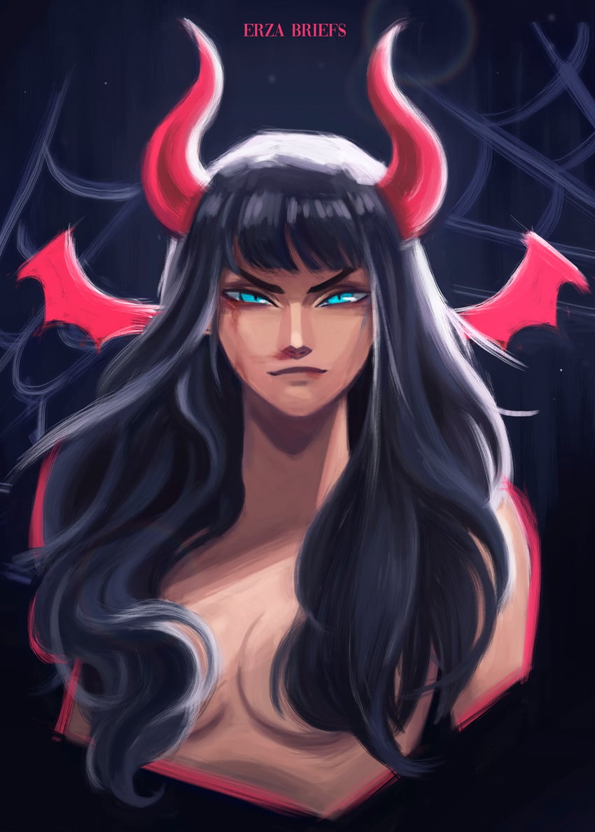 nico robin and demonio fleur (one piece) drawn by erza_briefs