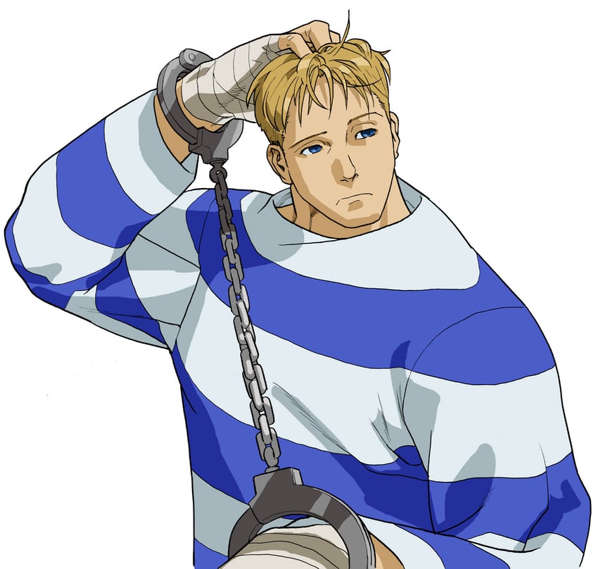 cody travers (street fighter and 1 more) drawn by bengus