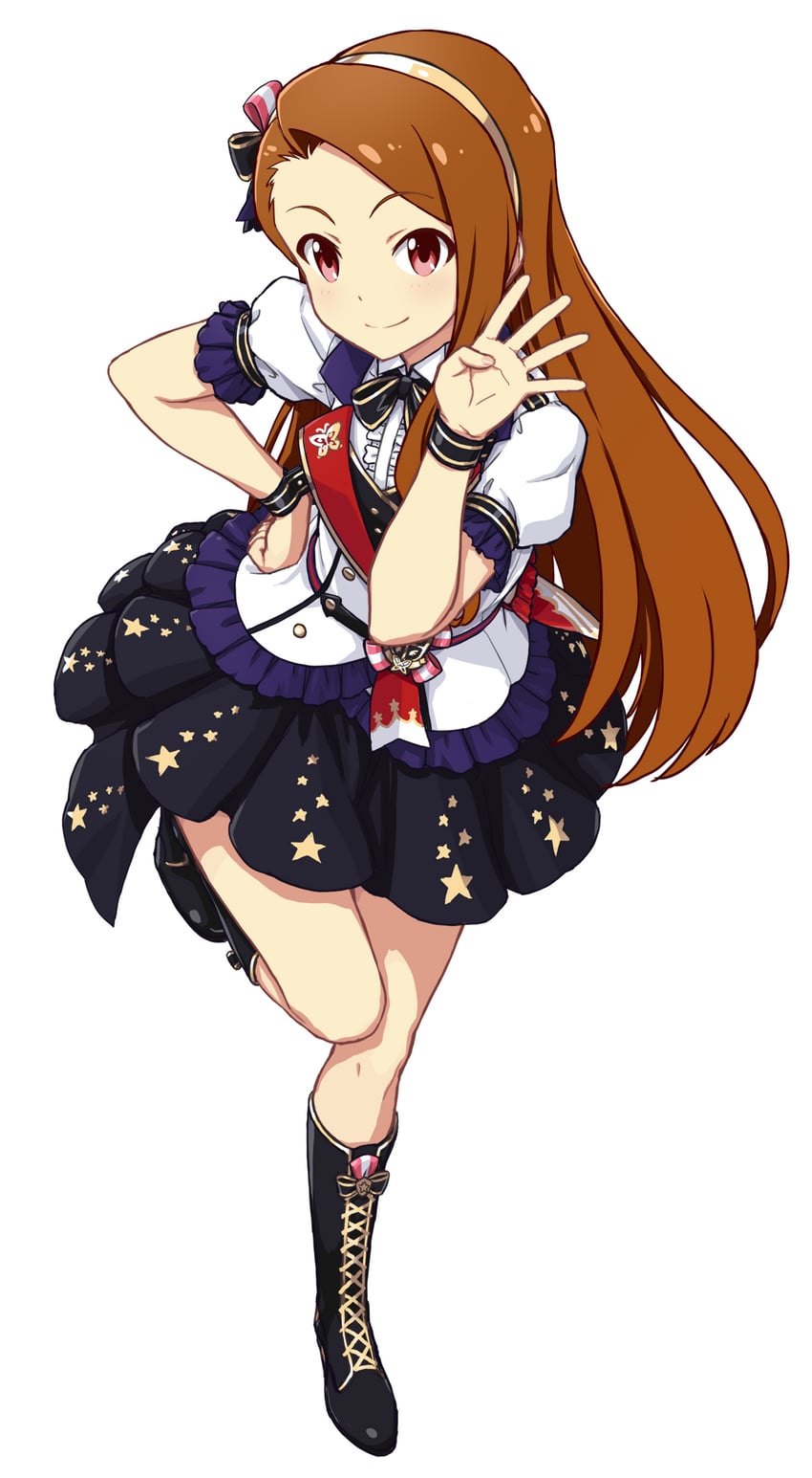 minase iori (idolmaster and 2 more) drawn by heppoko_r