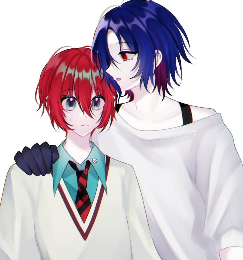 amate yuzuriha and shuji ito (gundam and 1 more) drawn by yona_0