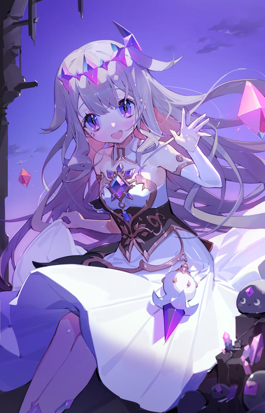 koseki bijou and pebble (hololive and 1 more) drawn by hinia