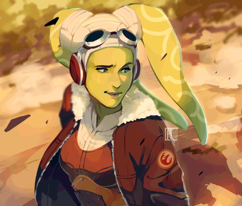 hera syndulla (star wars and 1 more) drawn by cherriielle