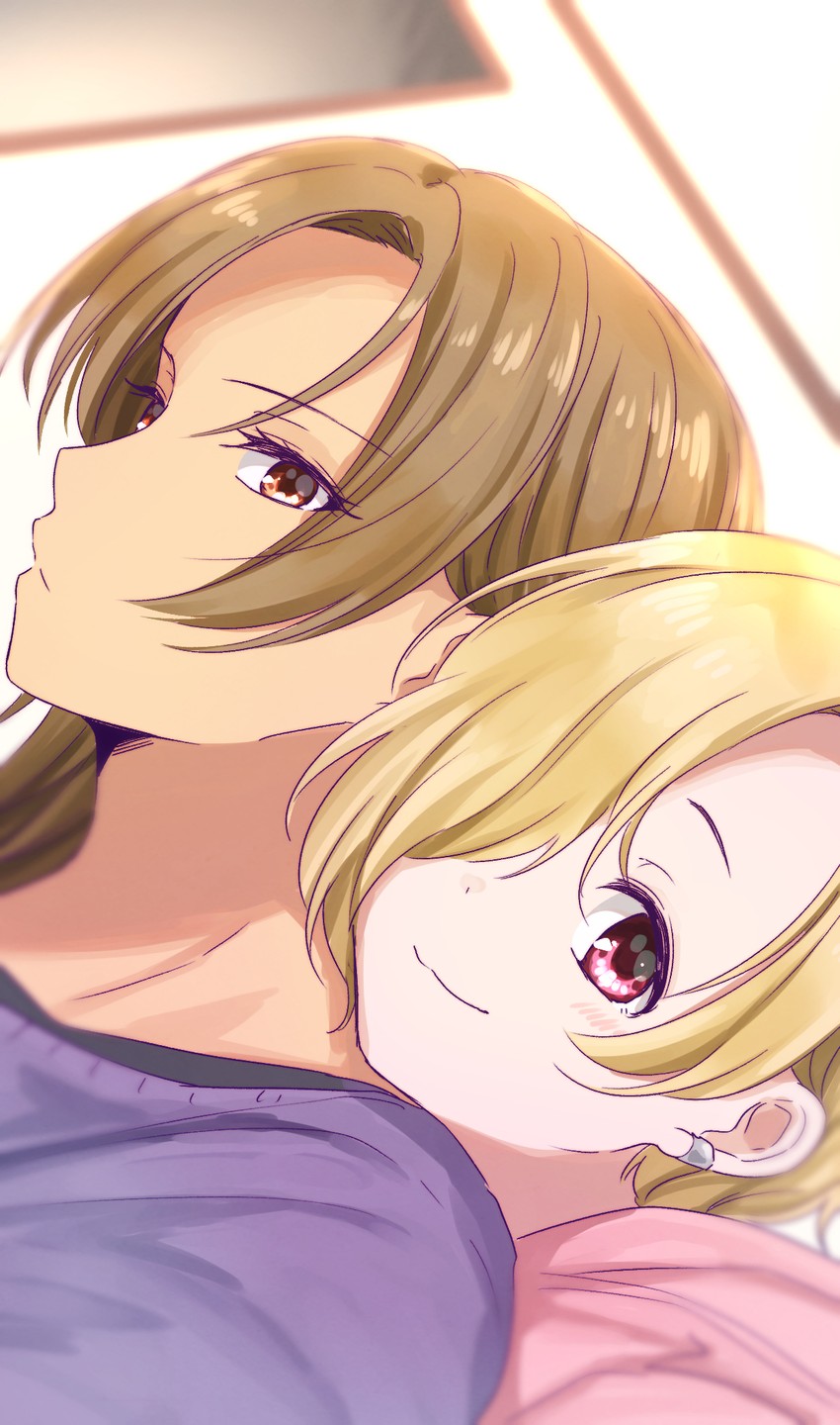 shirasaka koume and matsunaga ryo (idolmaster and 1 more) drawn by ayame_iro_(toumei_dolce)