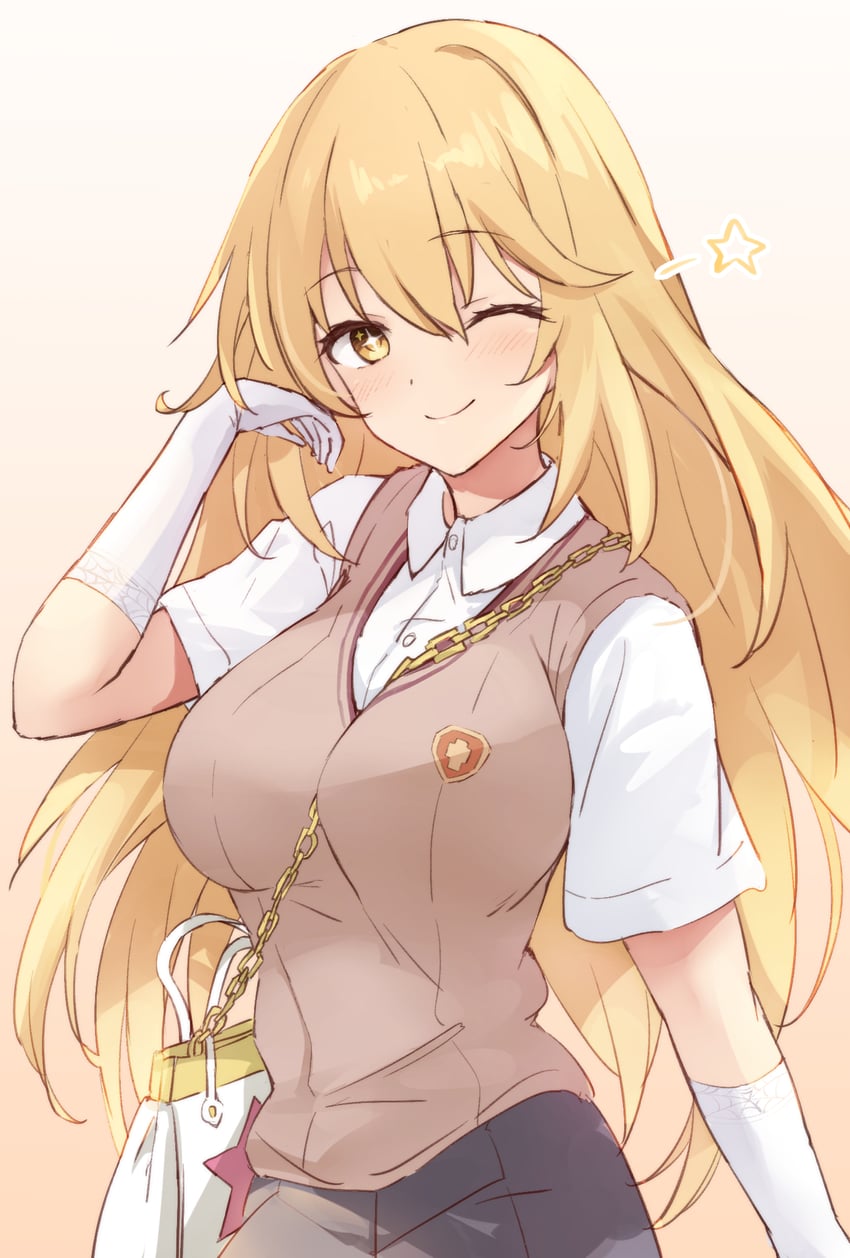 shokuhou misaki (toaru majutsu no index and 2 more) drawn by ririka_(ab-yuri)