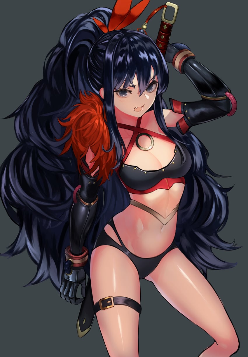female fighter and female brawler (original and 1 more)