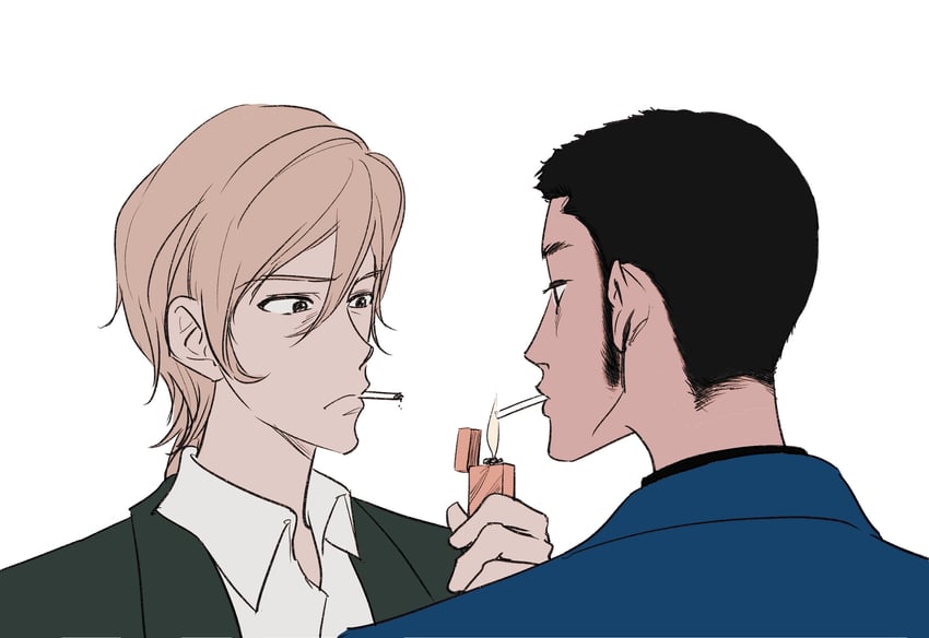 arsene lupin iii and albert (lupin iii) drawn by 333rd