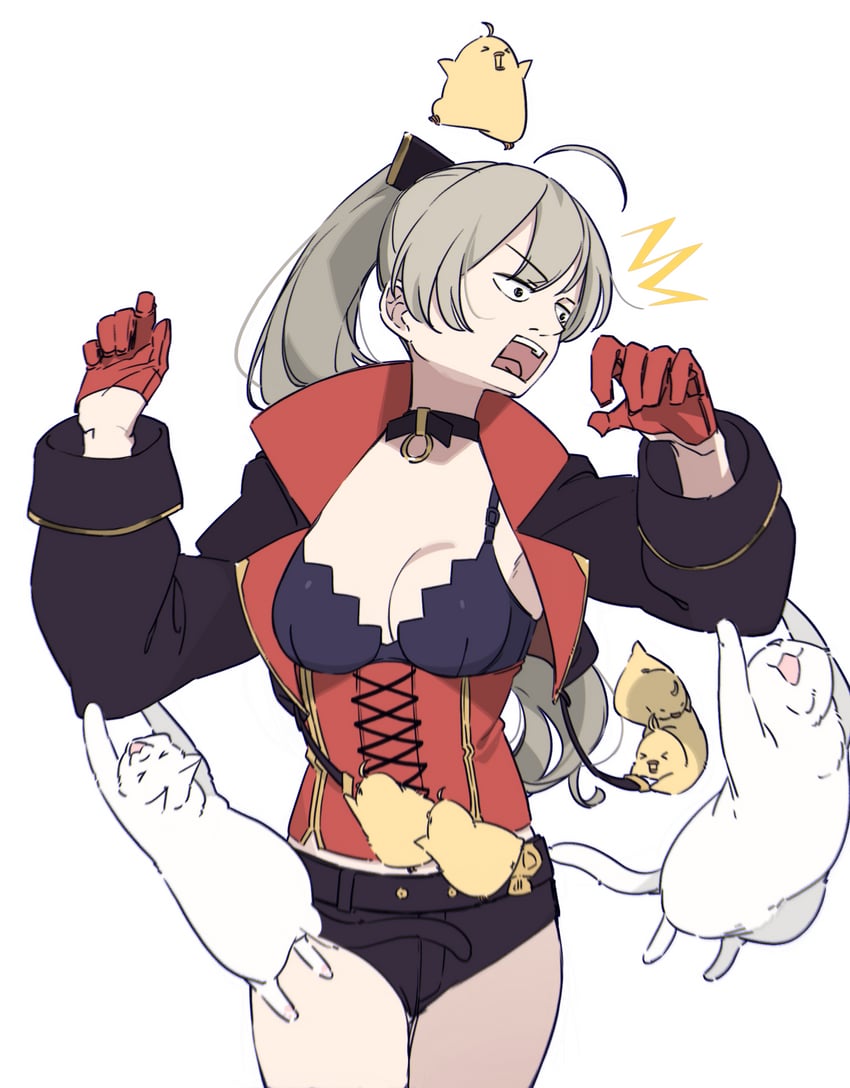manjuu and jean bart (azur lane) drawn by hatski.sin