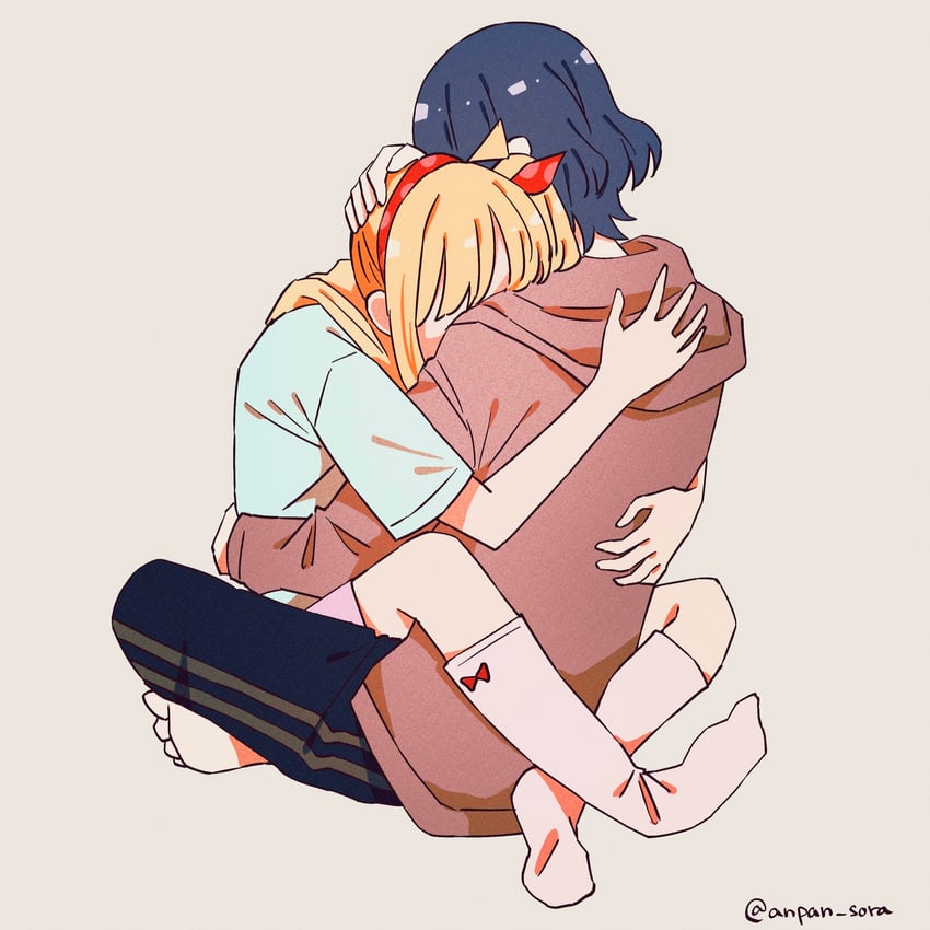 ijichi nijika and yamada ryo (bocchi the rock!) drawn by anpan_sora