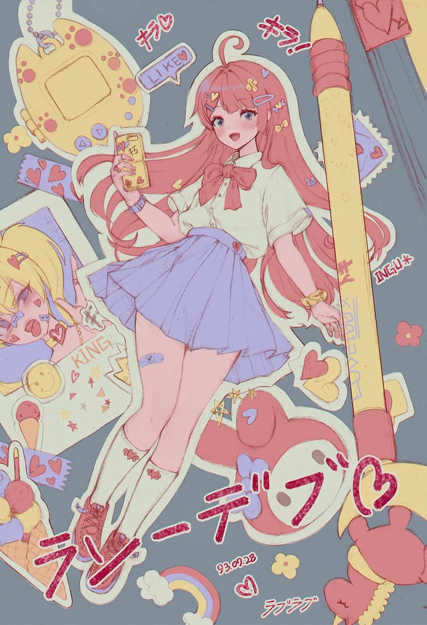 my melody (original and 2 more) drawn by ing_u
