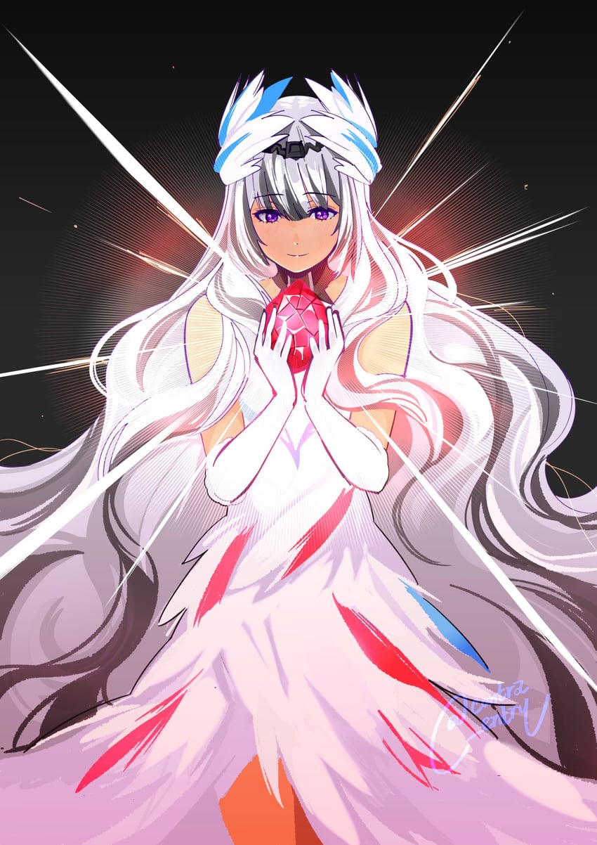 veyle (fire emblem and 1 more) drawn by lamb_(contra_entry)