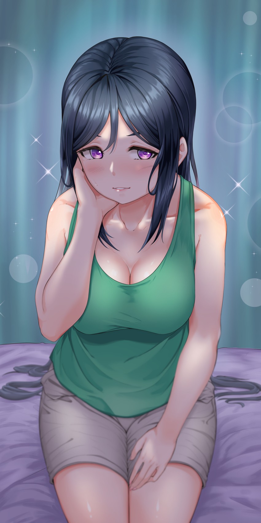 matsuura kanan (love live! and 1 more) drawn by sodmango