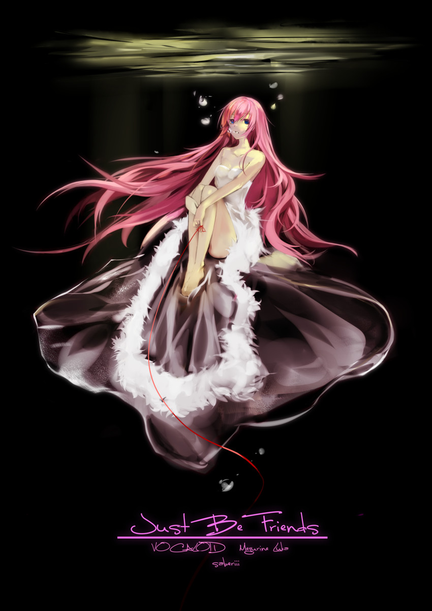 megurine luka (vocaloid and 1 more) drawn by saberiii