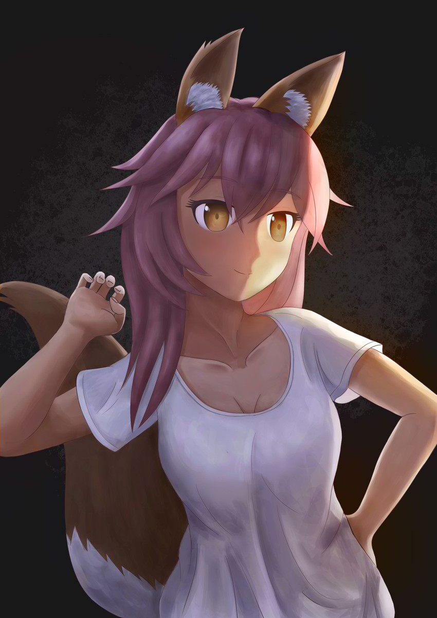 tamamo and tamamo no mae (fate and 2 more) drawn by kannko_bokujou