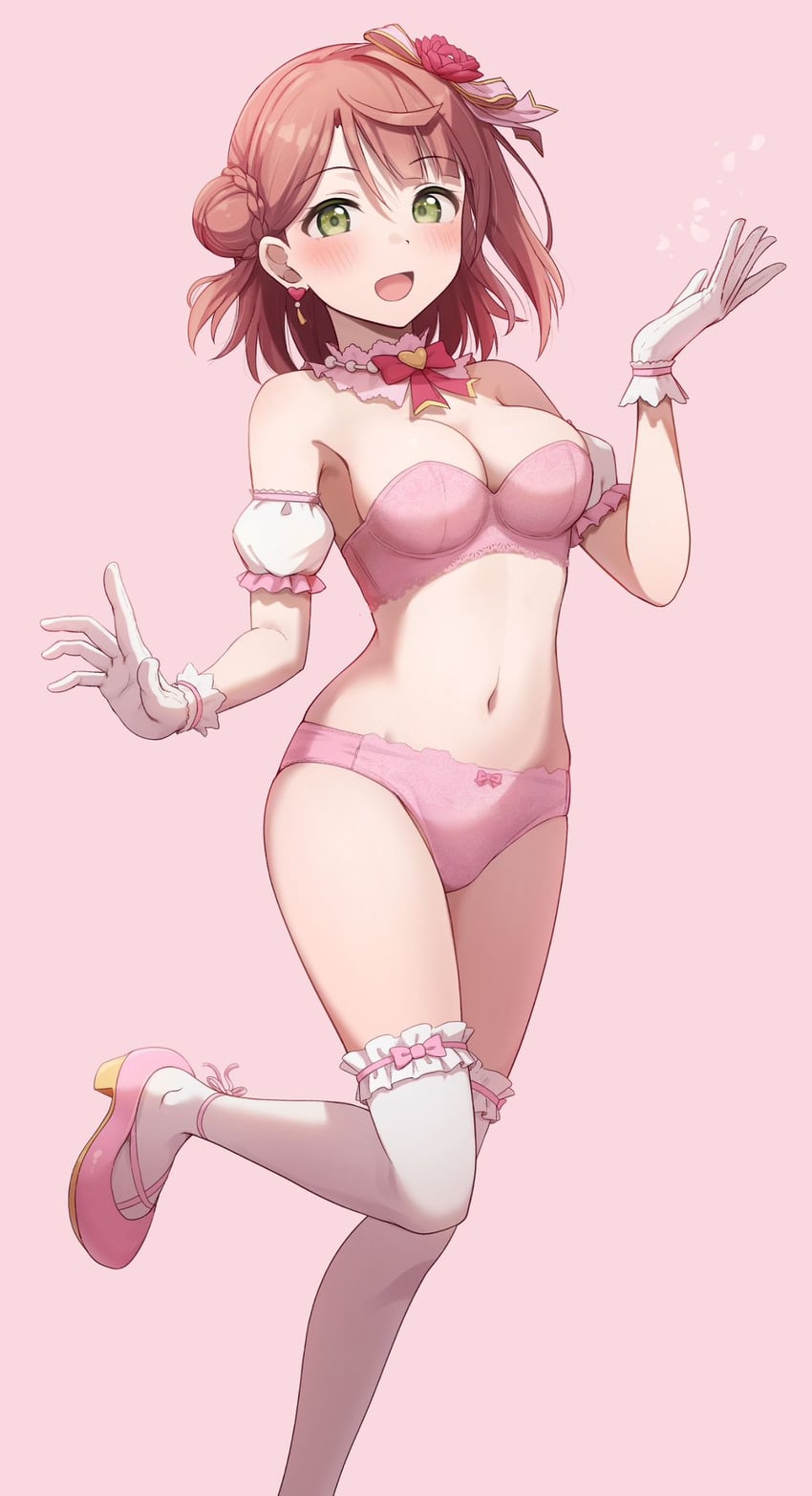 uehara ayumu (love live! and 1 more) drawn by toyasu_aina