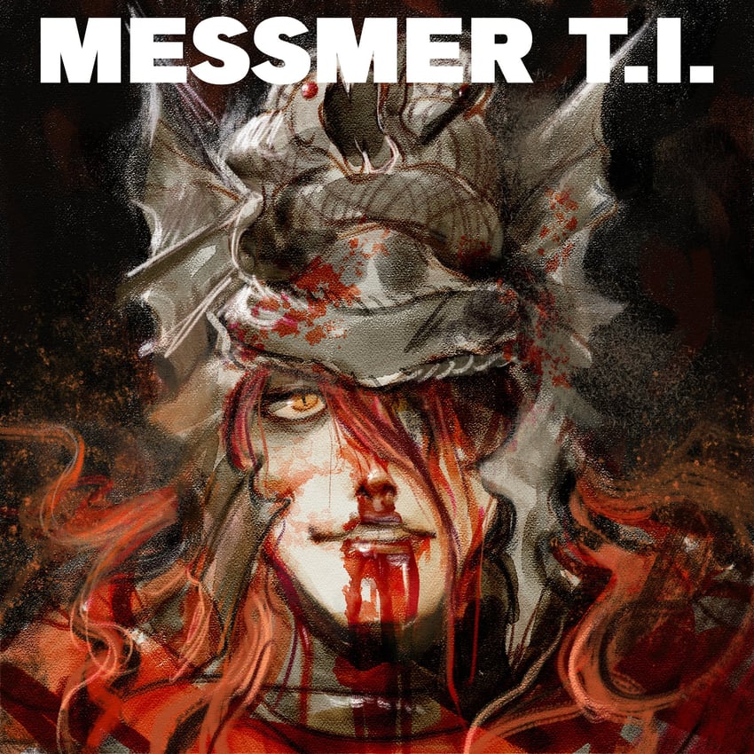 messmer the impaler and andrew wk (elden ring and 2 more) drawn by nightmaresyrup