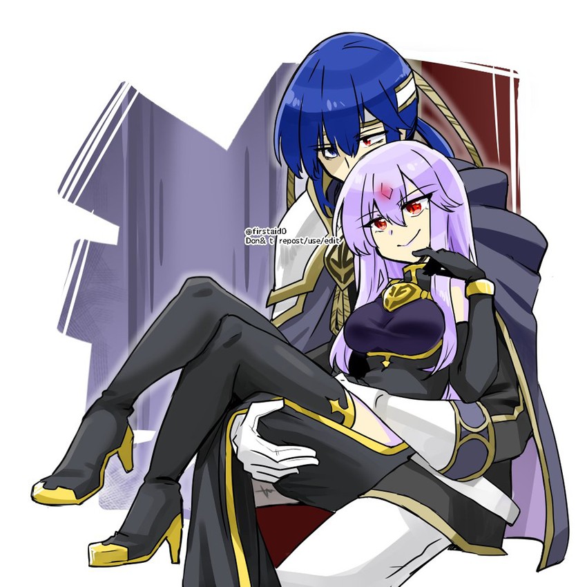 seliph, julia, and loptous (fire emblem and 1 more) drawn by yukia_(firstaid0)