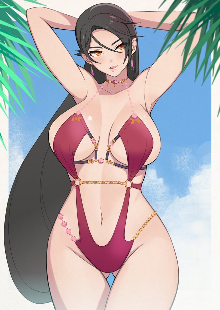 momiji (dead or alive and 2 more) drawn by konishiki_(52siki)