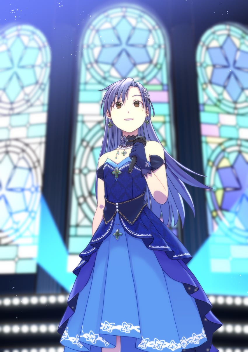 kisaragi chihaya (idolmaster and 2 more) drawn by miyauchi_yuusuke
