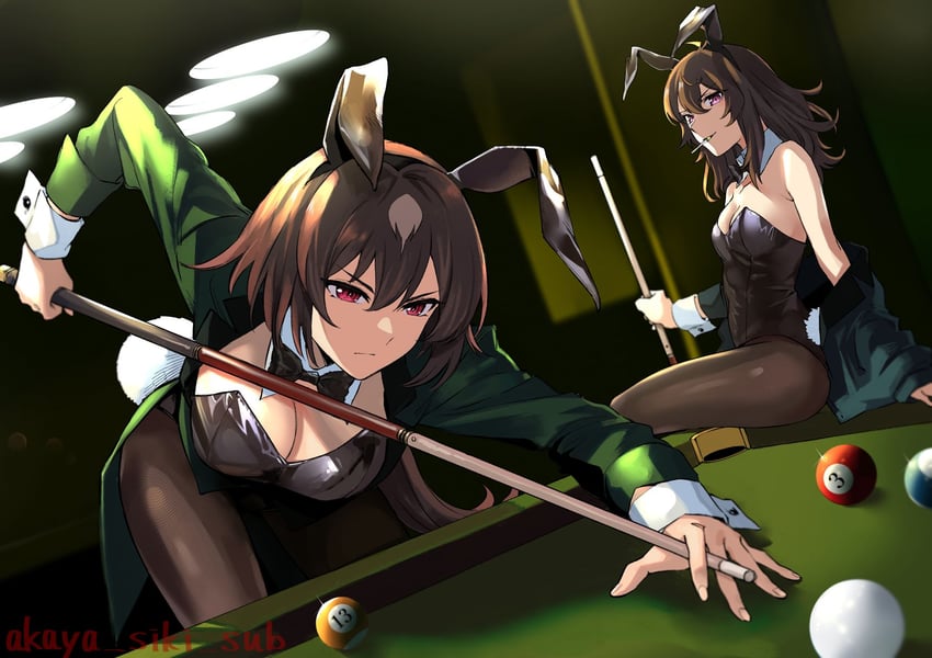 sirius symboli and nakayama festa (umamusume) drawn by akaya_shiki