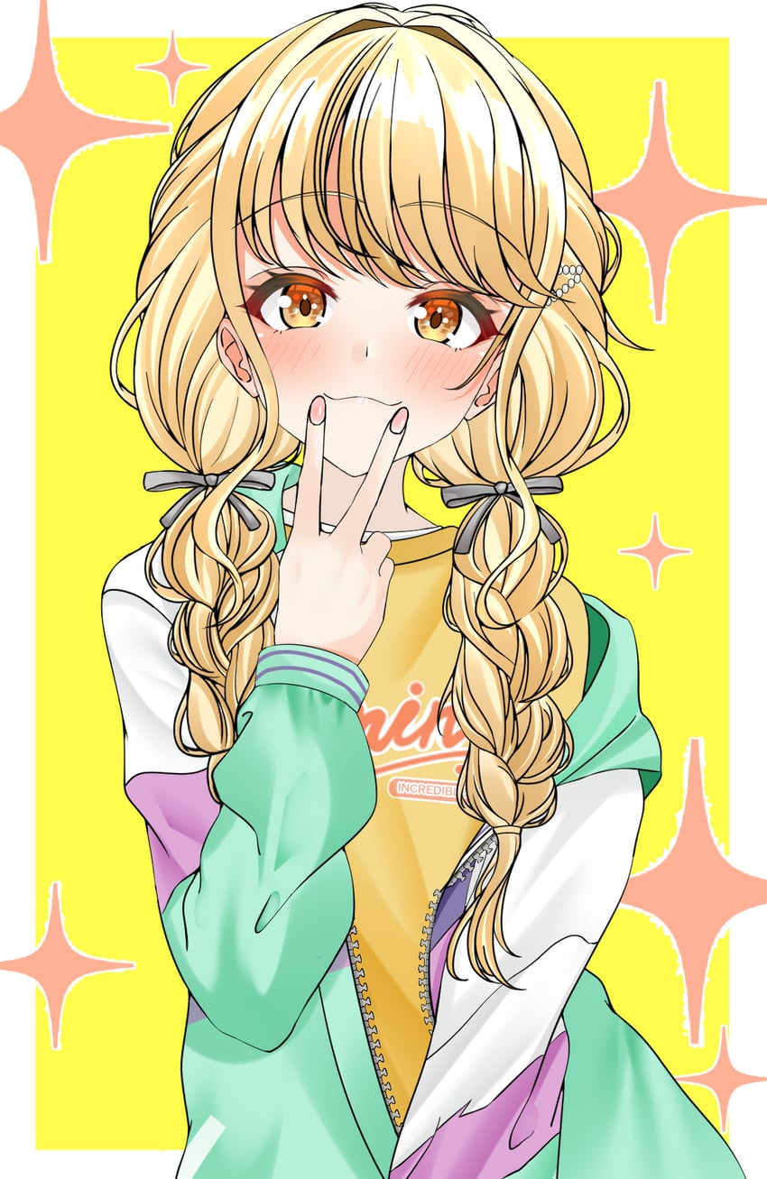 fujita kotone (idolmaster and 1 more) drawn by toshi04193211