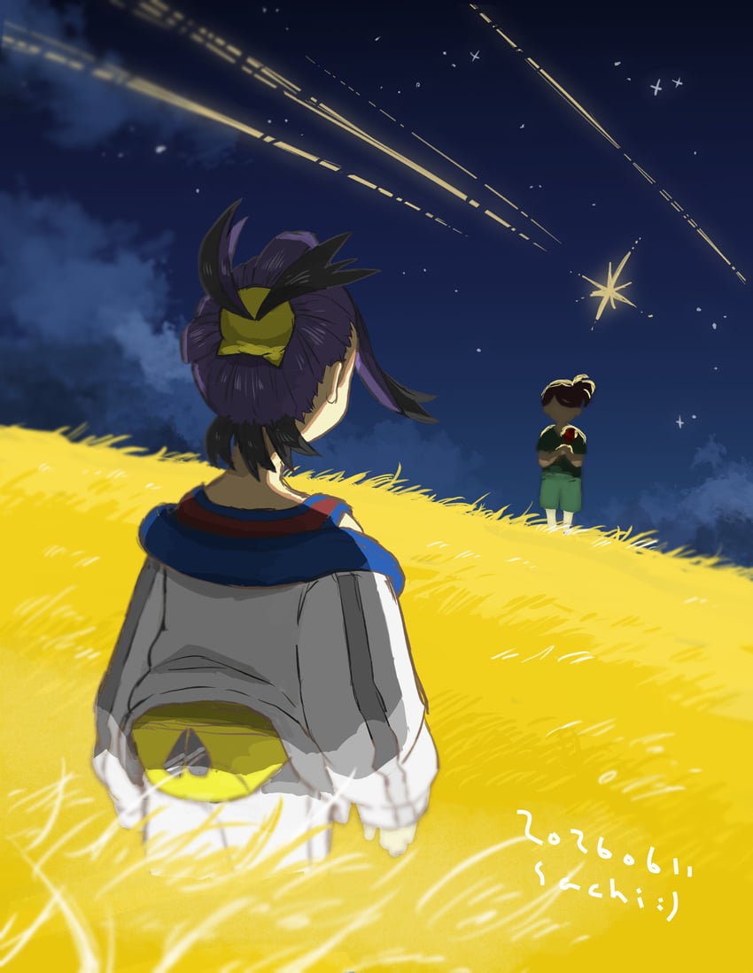 kieran and juliana (pokemon and 1 more) drawn by sachi_achi