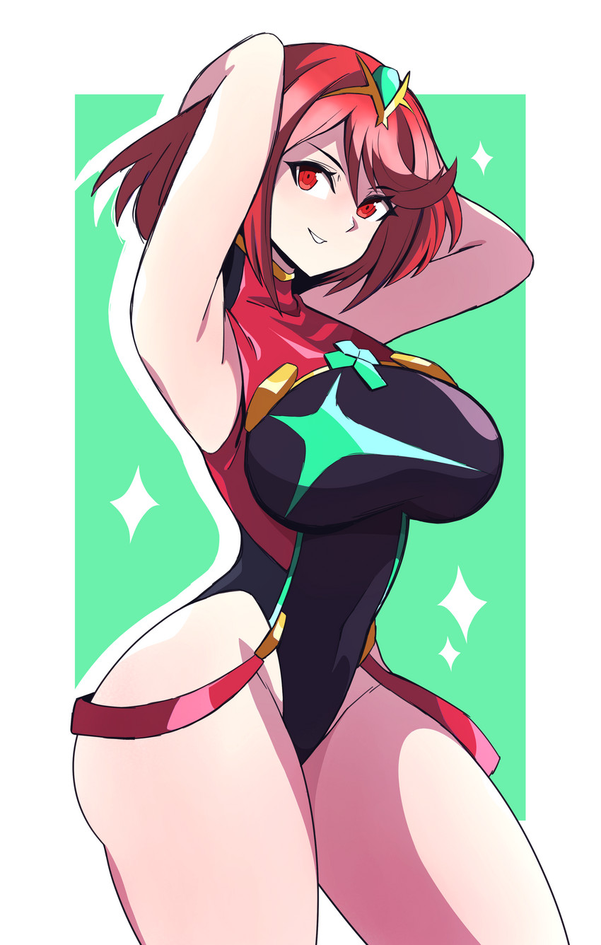 pyra (xenoblade chronicles and 1 more) drawn by abysswatchers
