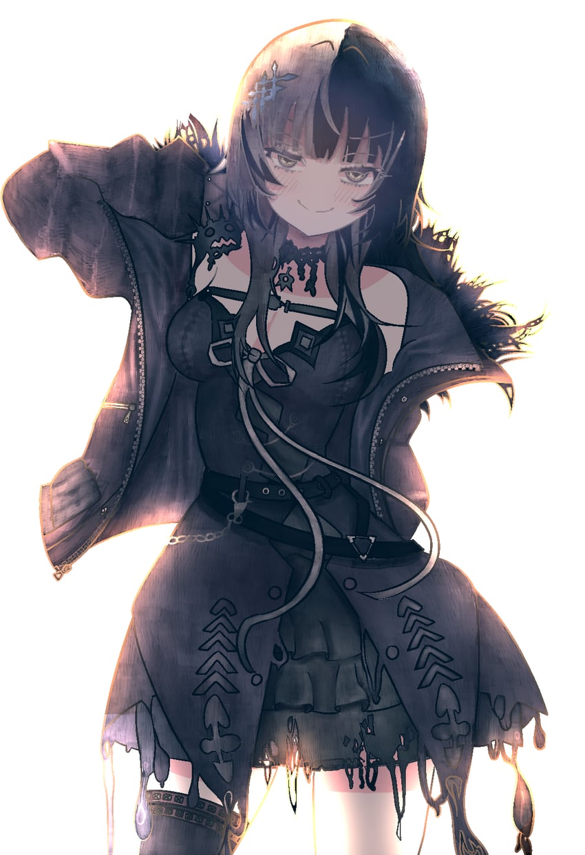 shiori novella (hololive and 1 more) drawn by machi3983