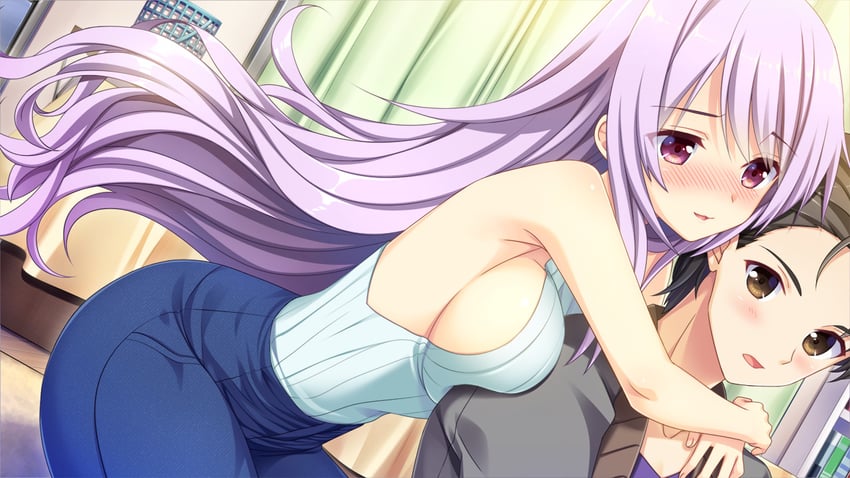 soraji tsubaki and shinkai yuki (ren'ai karichaimashita) drawn by fuyuichi_monme
