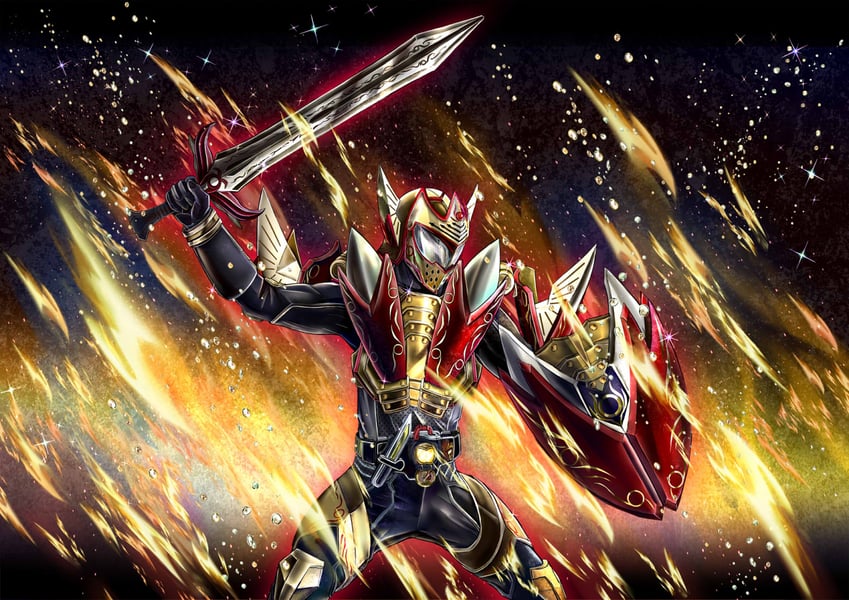 kamen rider mars (kamen rider and 2 more) drawn by masukudo_(hamamoto_hikaru)