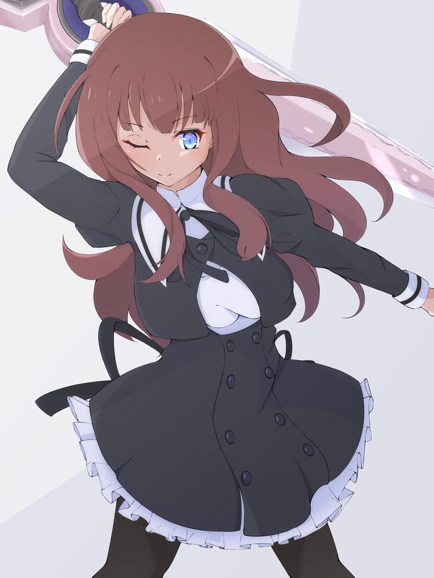 kaede johan nouvel (assault lily) drawn by sora_umi_ao