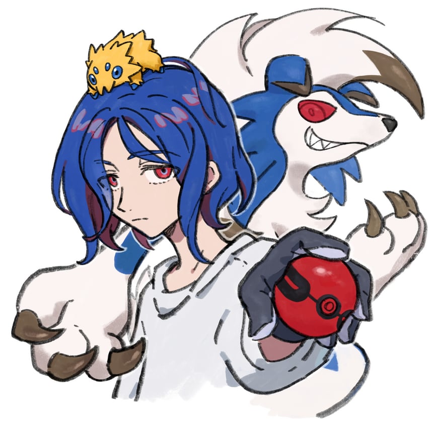shuji ito, lycanroc, and joltik (pokemon and 2 more) drawn by shenghuotui_xingxing