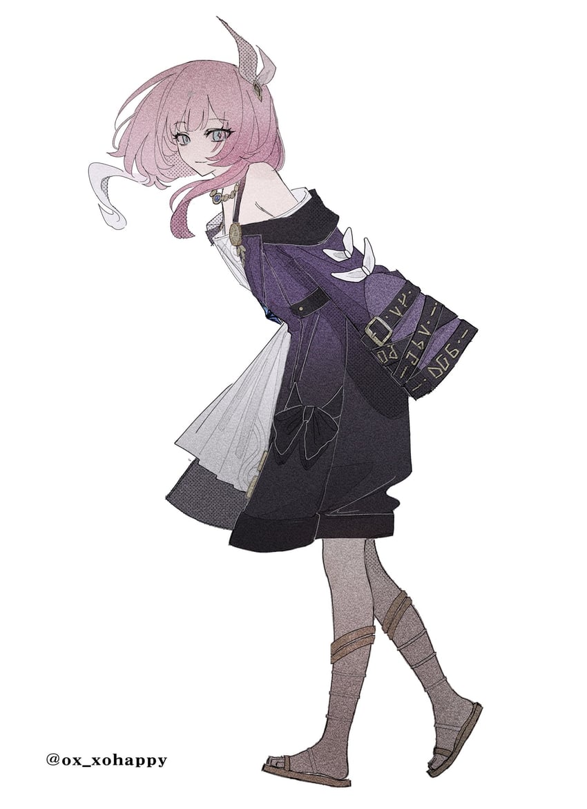 cyrene (honkai and 1 more) drawn by ox_xohappy