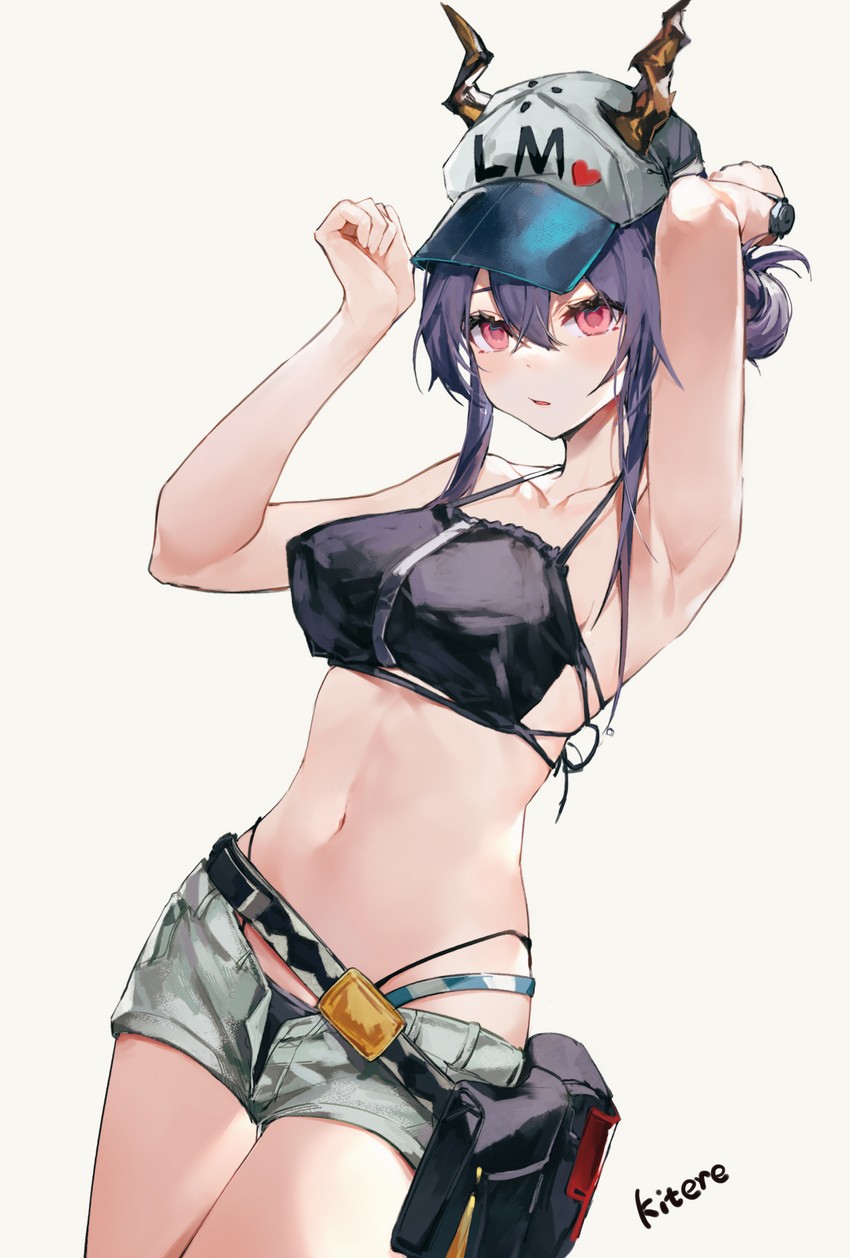 ch'en and female tourist c (arknights) drawn by kitere