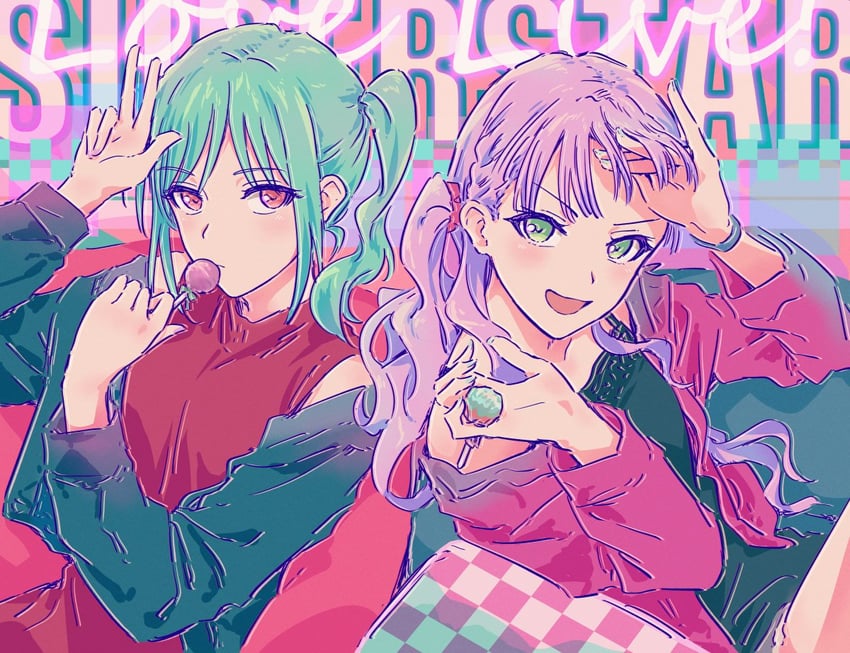 wien margarete and onitsuka tomari (love live! and 1 more) drawn by bullfalk