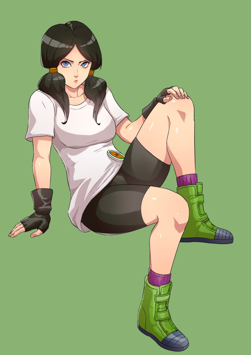 videl (dragon ball and 1 more) drawn by cirenk